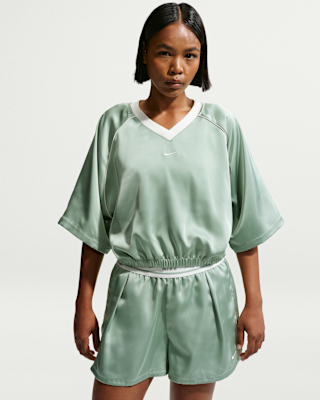 Nike Sportswear Women's Oversized Satin Top. Nike.com